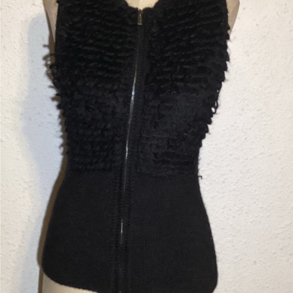 BCBG MaxAzria vest Alpaca Knit Sweater size small - Picture 8 of 8